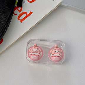 Birthday Apron Cartoon Colored Contact Lens Case