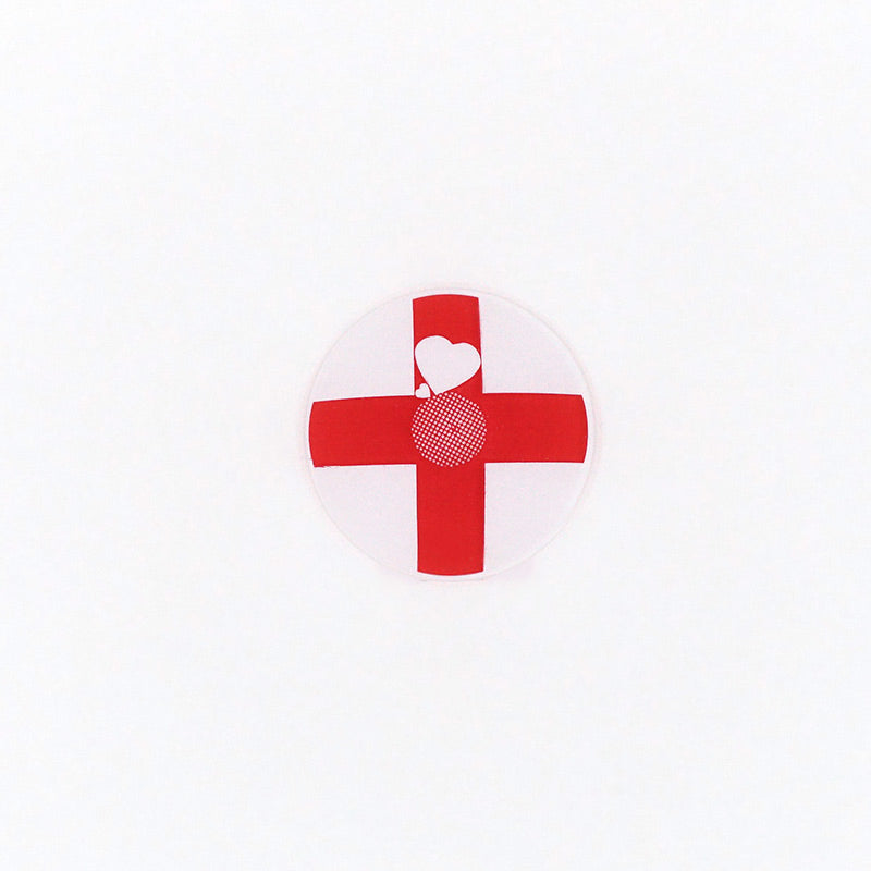 Cosplay Red cross Colored Contact Lenses