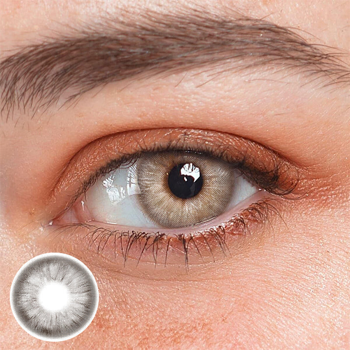 Bellatrix Grey Colored Contact Lenses