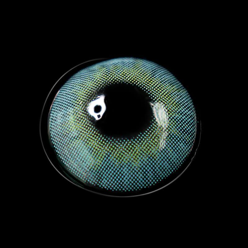 Cherry OCEAN Blue Prescription Colored Contact Lenses