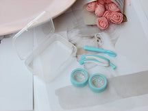 Cartoon Tweezers Suction Stick Colored Contact Auxiliary Tool