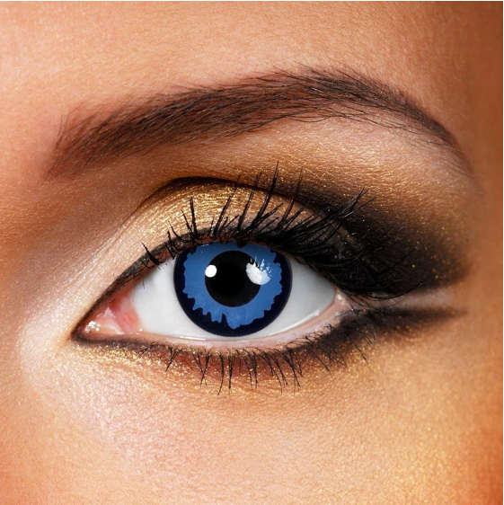 Cosplay Blue Elf  Colored Contact Lenses