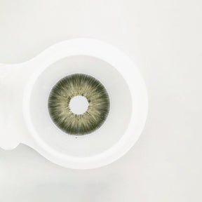 Amazonia Green Prescription Colored Contact Lenses