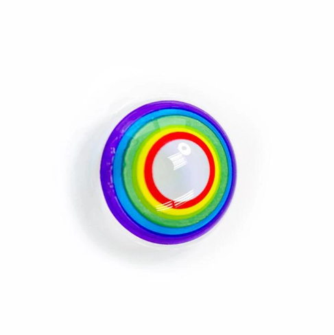 Halloween Cosplay RAINBOW Blue Colored Contact Lenses