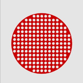 Halloween Red Mesh Colored Contact Lenses