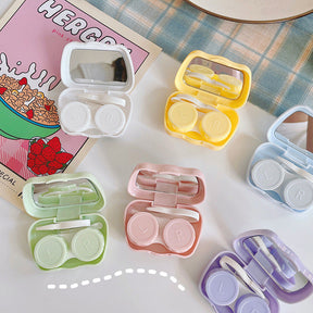Cute Bear Colored Contact Lens Case