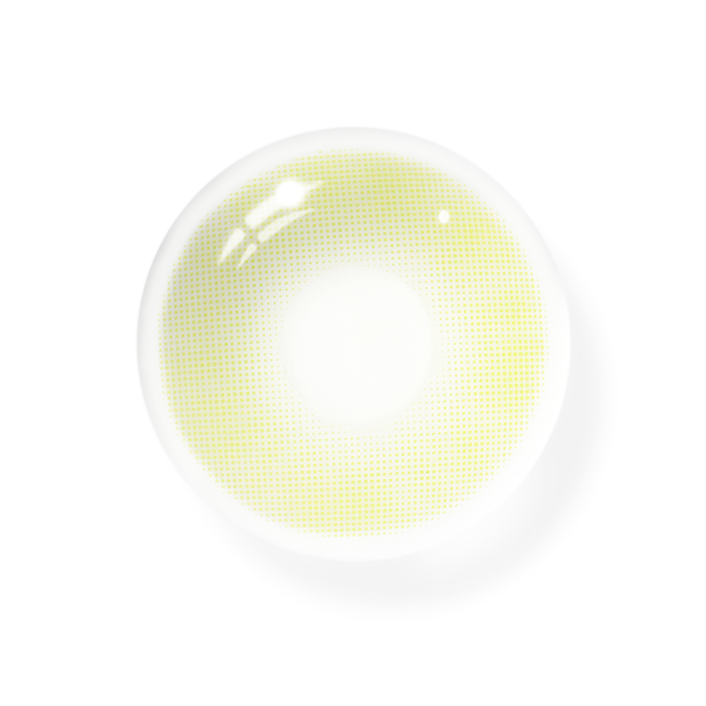 Polar Light Yellow green Colored Contact Lenses
