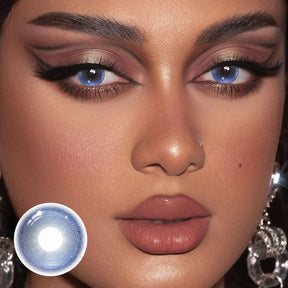 Soraya Blue Colored Contact Lenses