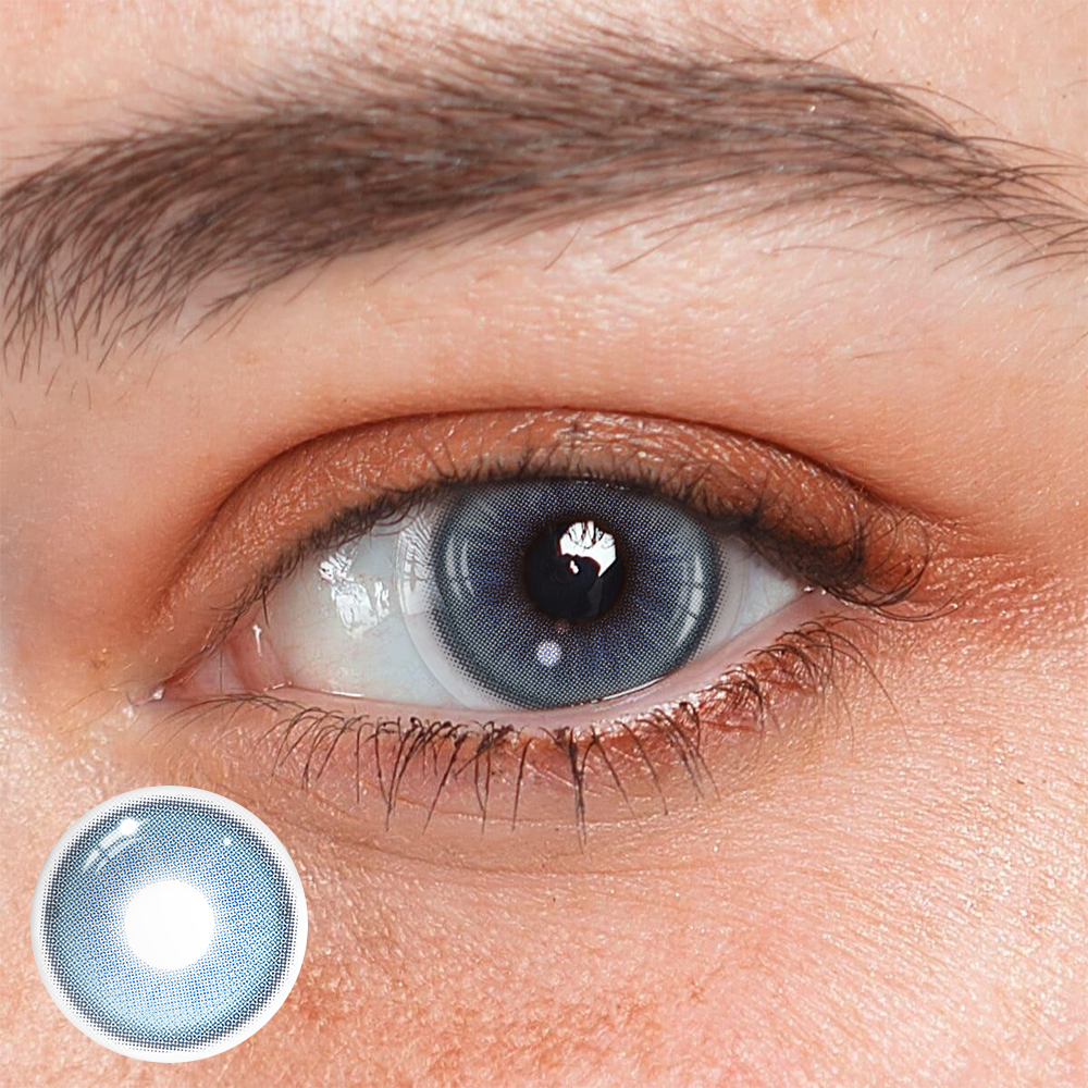 Doris Blue Colored Contact Lenses