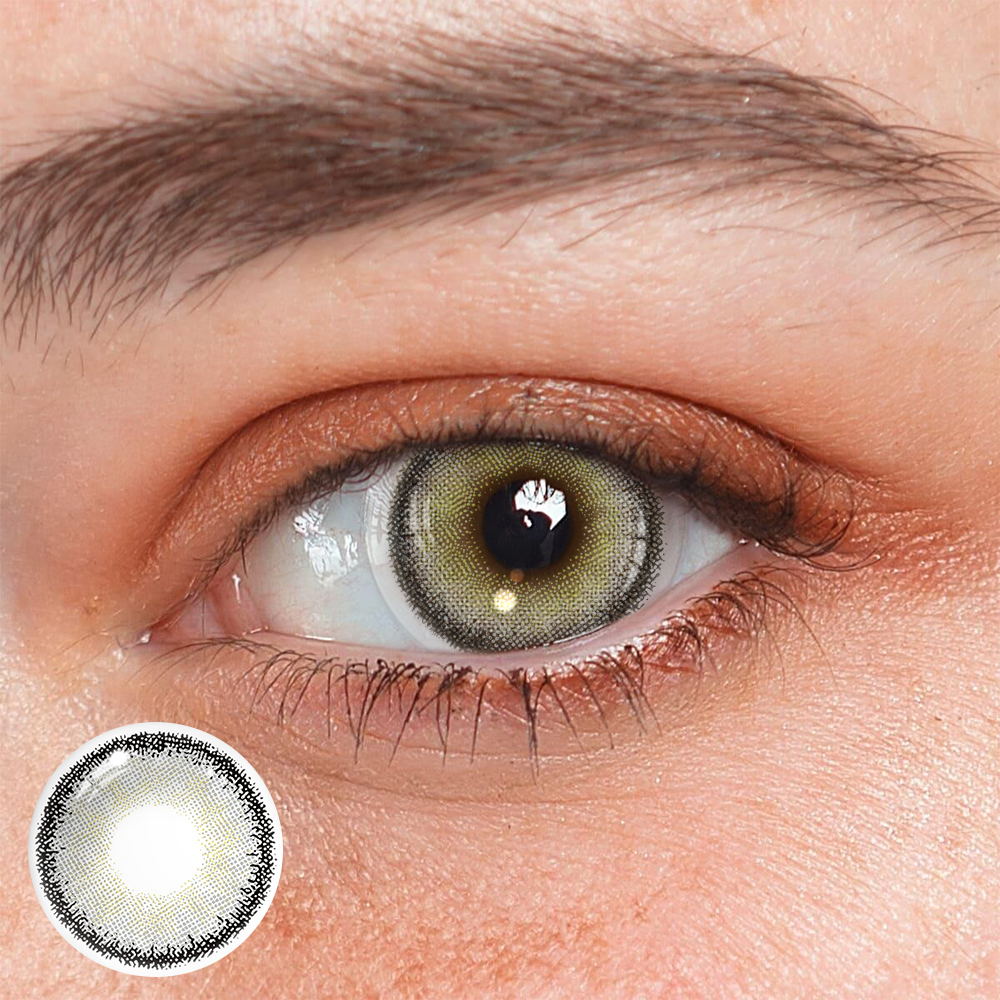 Premium Candy Gray Prescription Colored Contact Lenses