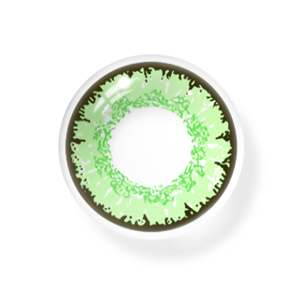 Cosplay Queen Light Green Colored Contact Lenses