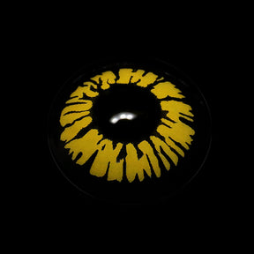 Cosplay Cyberpunk Yellow Colored Contact Lenses