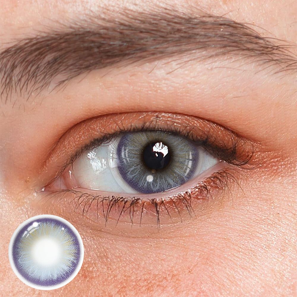 Melania Blue Colored Contact Lenses
