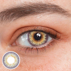 Margaret Purple Colored Contact Lenses