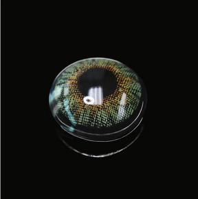 New 3-Tone Green Prescription Colored Contact Lenses