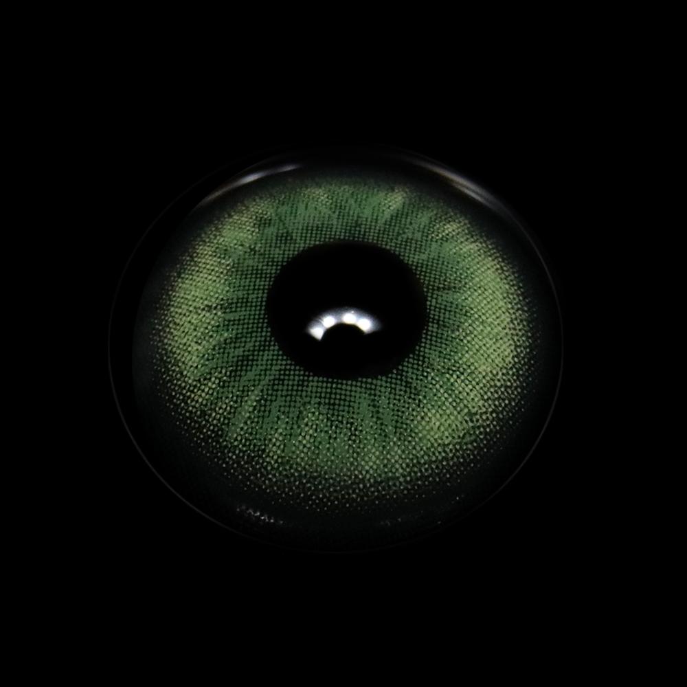 Perola Green Prescription Colored Contact Lenses